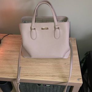 Grey Kate Spade Purse